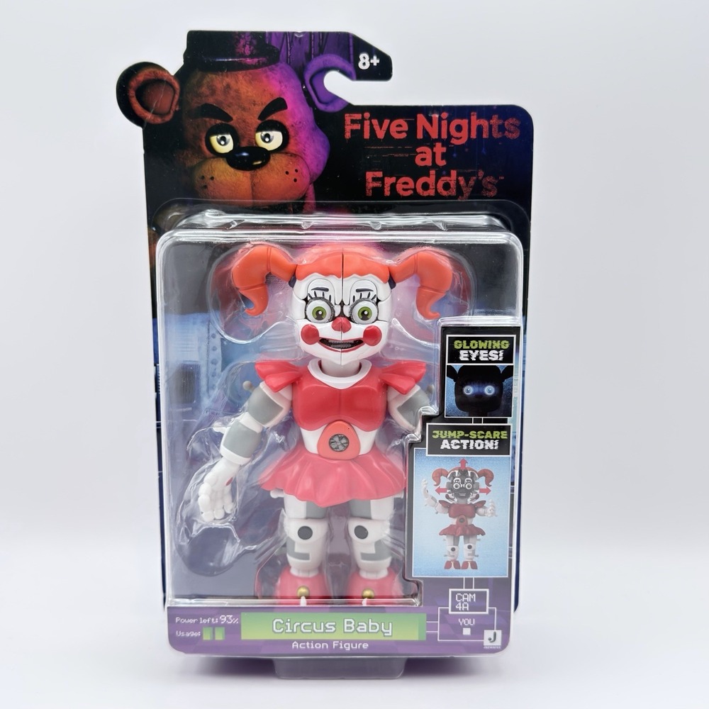 FNAF Five Nights at Freddy's Jazwares Circus Baby Action Figure Sealed NIB